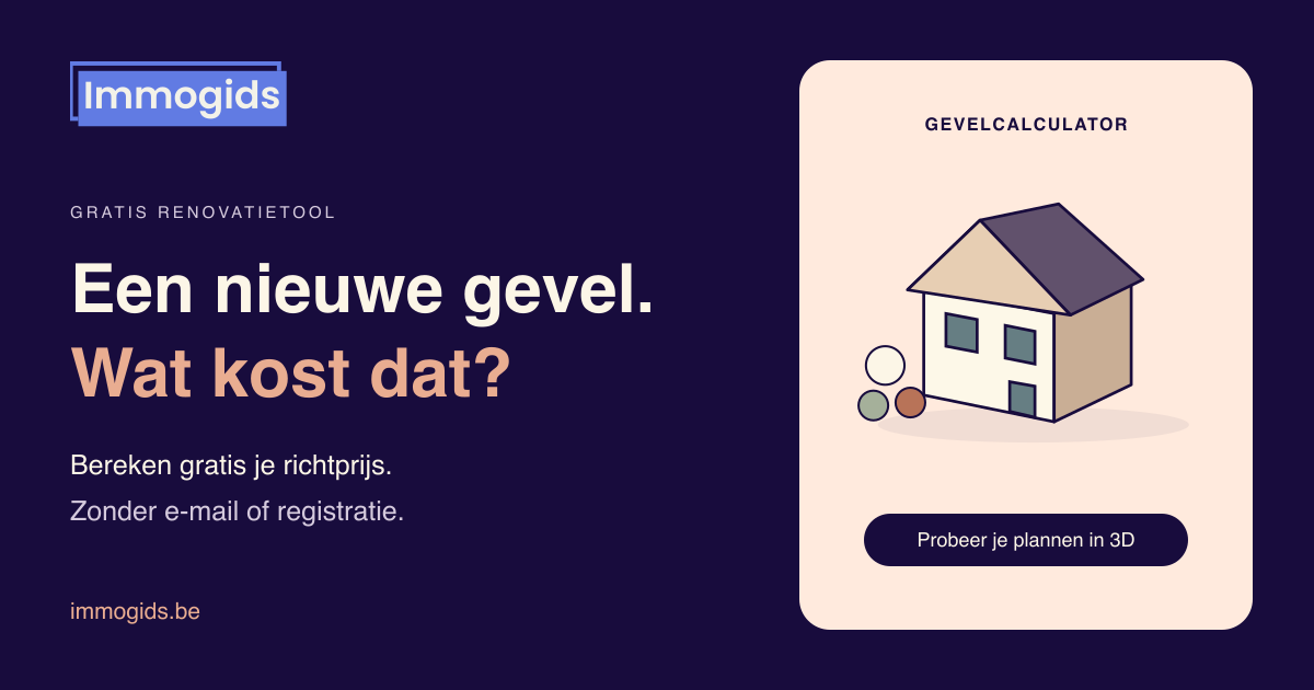 Deelafbeelding voor Gevelcalculator | Immogids
